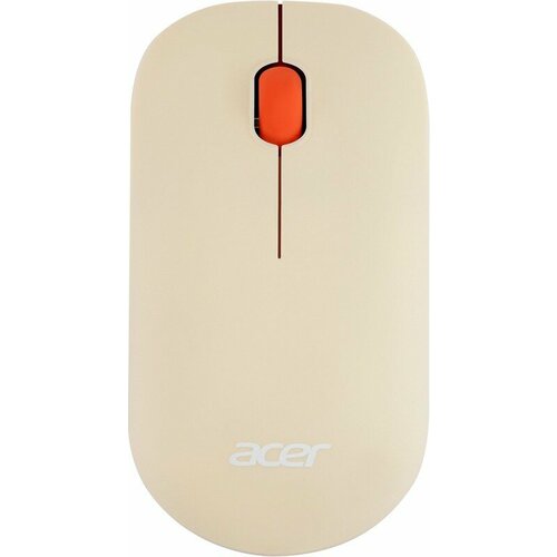 Мышь Acer OMR200 бежевый оптическая 1200dpi беспроводная USB для ноутбука 2but 297000₽