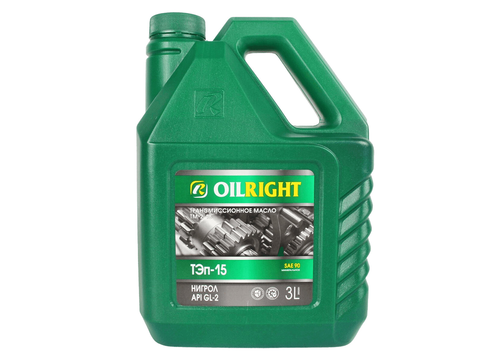 Трансмиссионное масло OILRIGHT ТЭП-15 Тип TM-2-18 3л