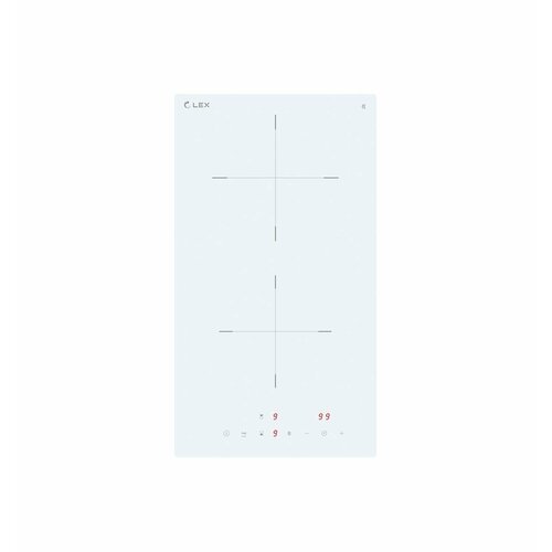 Варочная панель индукционная LEX EVI 320A WH 30см встраиваемая таймер датчик распознавания наличия посуды отключение при выкипании функция Boost 1282900₽