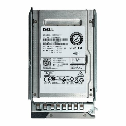 Жесткий Диск Dell SDFBD84DAB01 384Tb SAS 25 SSD 41030₽