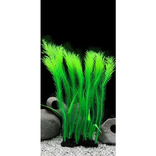 Аквариумное искусственное растение 35 см 400₽