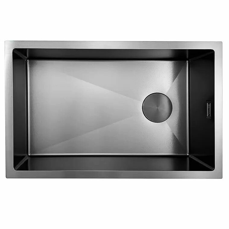 фото Мойка для кухни SEAMAN ECO MARINO SMN-6843M-GL (Gun Light, PVD метеорит, сатин)