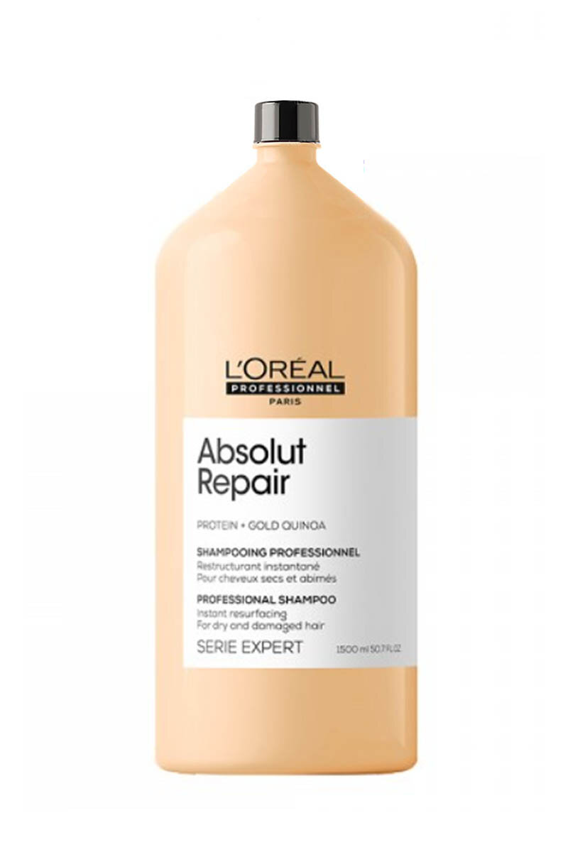 Шампунь для восстановления очень поврежденных волос Expert Absolut Repair Protein+Gold Quinoa 1500 мл