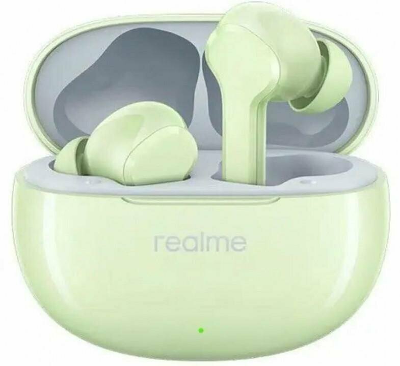 Беспроводные наушники realme Buds T110 (RMA2306), Ростест, зеленый