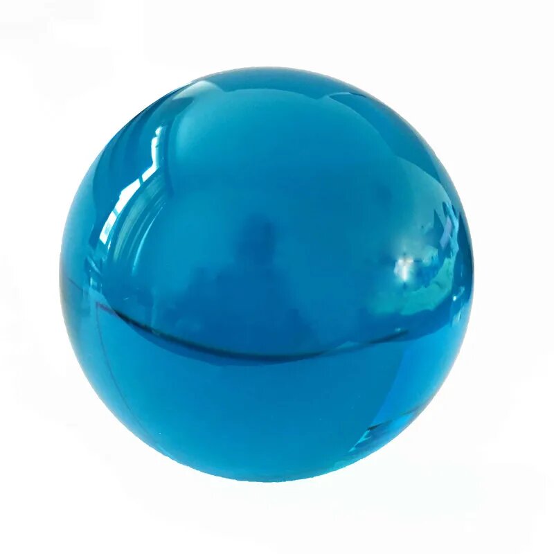 Хрустальные шары пресс-папье 30 мм 40 мм, aquamarine, 40mm