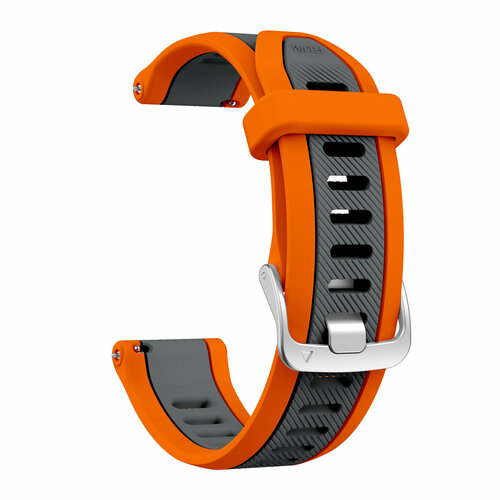 серый, оранжевый