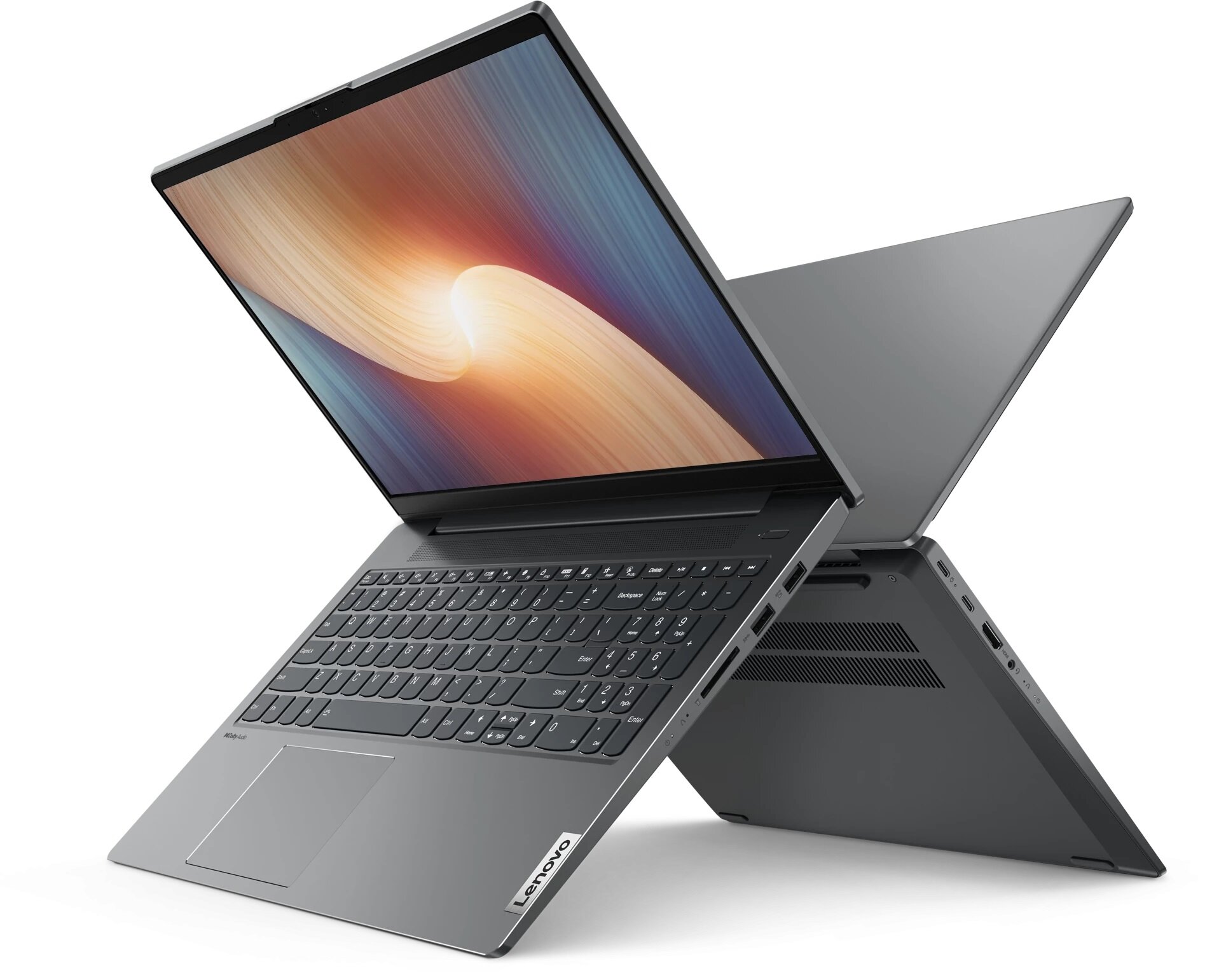 Ноутбук Lenovo IdeaPad 5 15ABA7 82SG001FRK (15.6", Ryzen 7 5825U, 16Gb/ SSD 512Gb, Radeon Graphics) Серый - фото №2