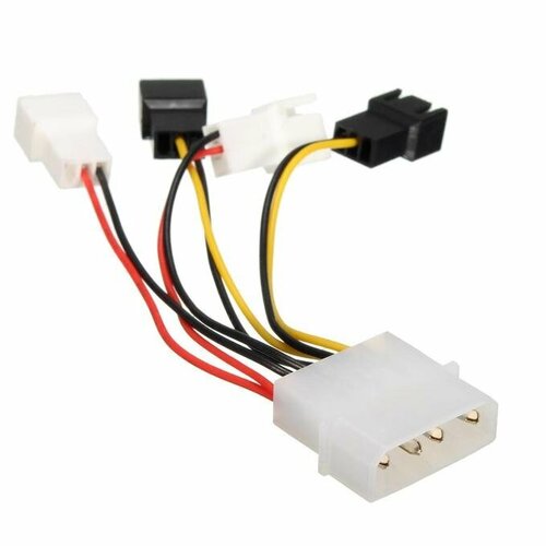 Мультиконнектор Generic 4pin molex gt 2x 3pin 5v и 2x 12v 5v и 12V 530₽
