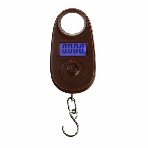 Весы-безмен Luazon LVU-01, электронный, до 25 кг, точность до 5 г, без подсветки, микс