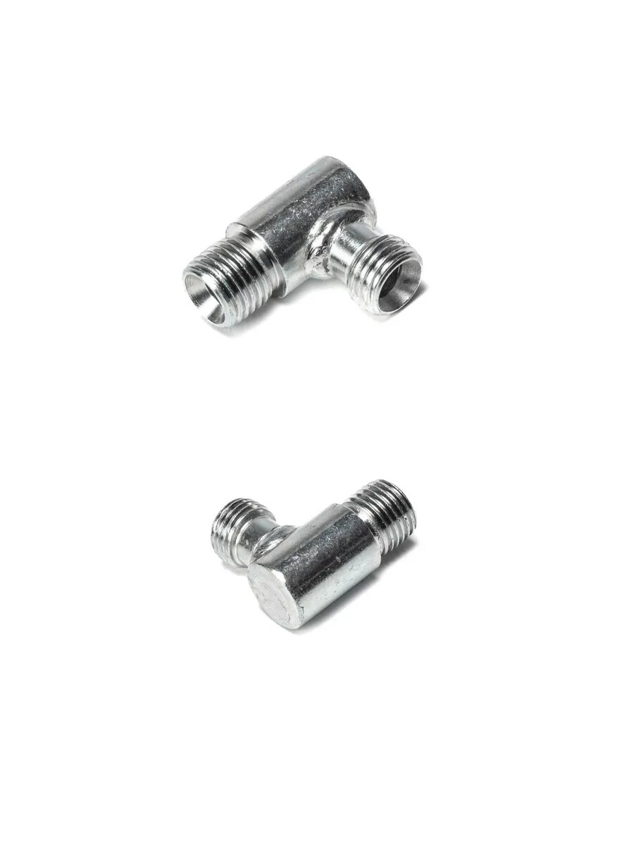 S17 Штуцер для РВД угловой (S17xS17 М14х15) 2 шт.