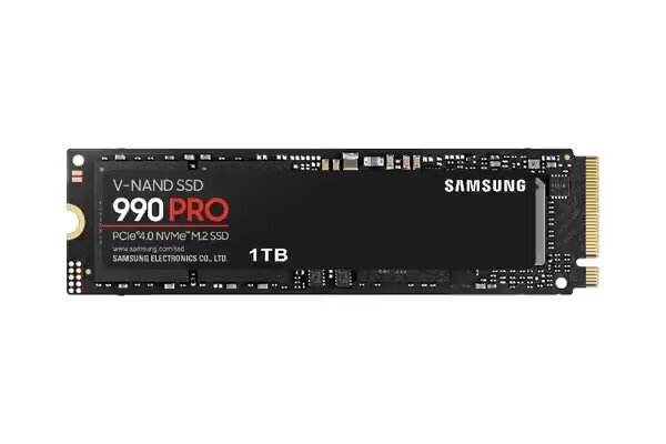 Внутренний SSD диск SAMSUNG 990 PRO 1TB, M.2 (MZ-V9P1T0BW) — фото 1