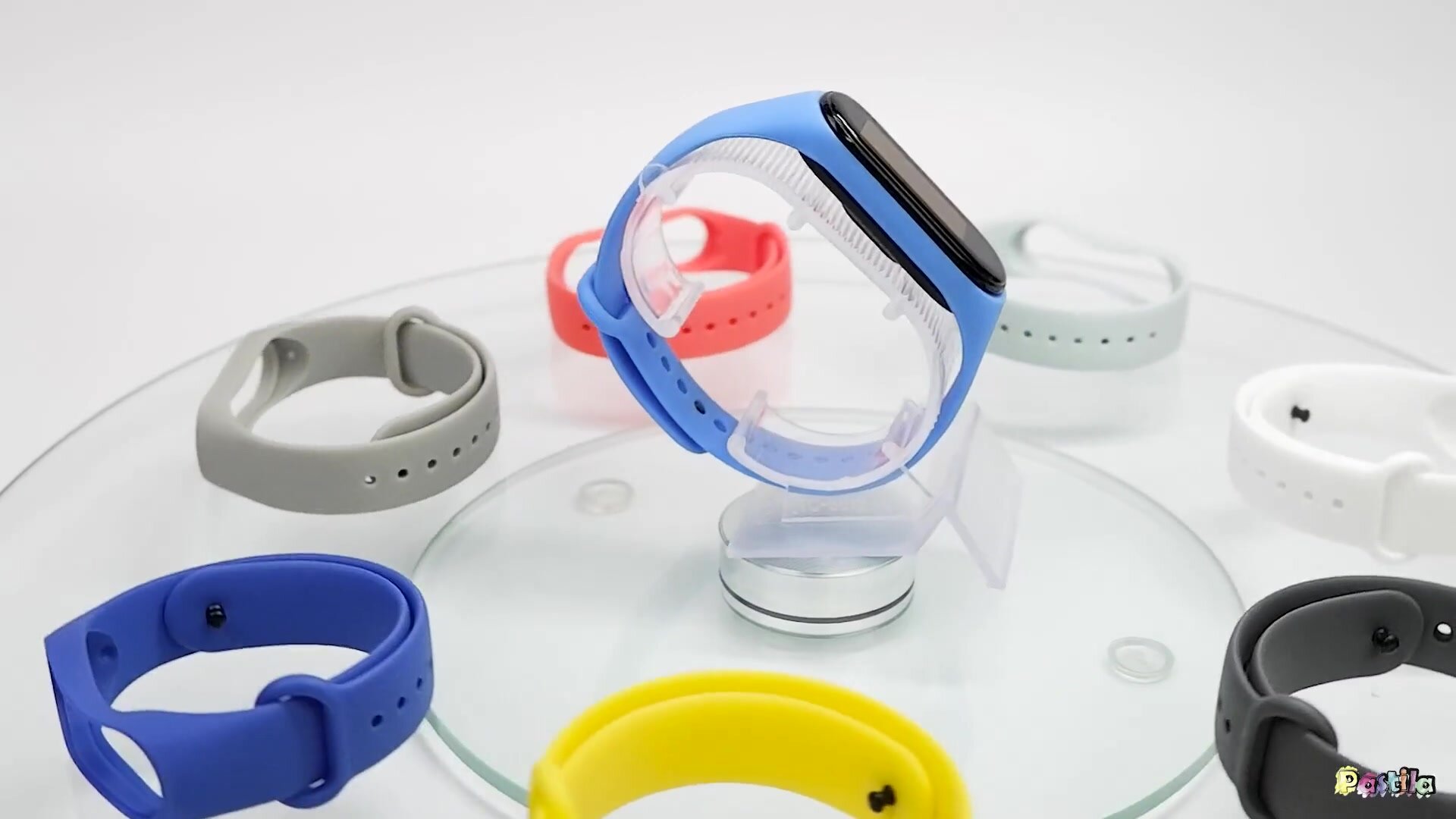 Силиконовый ремешок на Xiaomi Mi Band 3 / 4, Ремень для смарт часов, Фитнес браслет, Ремешок на Ми Бэнд — фото 1