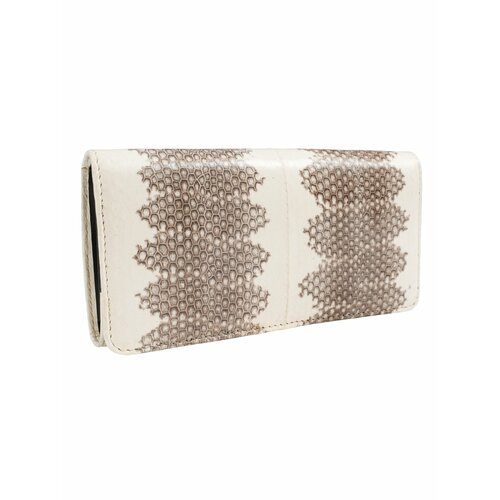 Кошелек Sefaro, фактура под рептилию, белый