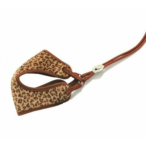 Шлейка для кошек Earth pet анатомическая с поводком размер S до 7 кг 35-45 см 1558₽