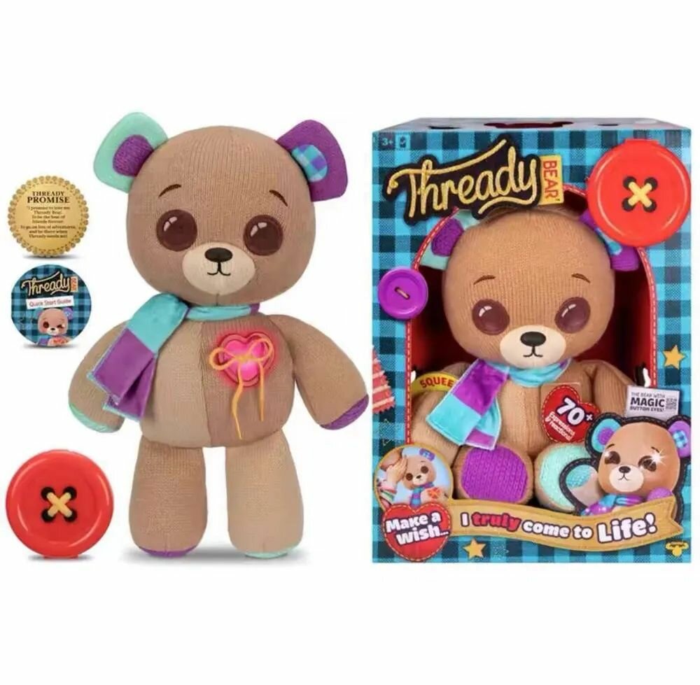 Интерактивный медвежонок THREADY BEAR