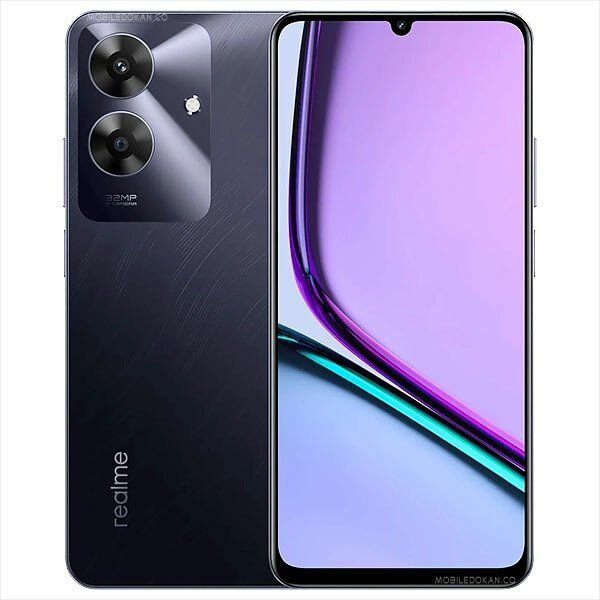 Сот. телефон Realme Note 60X 3/64Gb LTE DS экран 6.74 дюйм marble black — фото 1