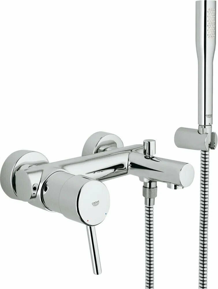 Смеситель с душевой лейкой Grohe Concetto 32212001 хром хром 1500 мм