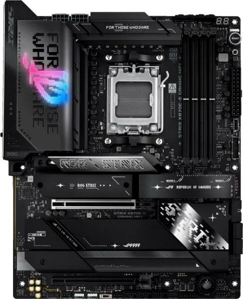 Материнская плата ASUS ROG STRIX X870E-E GAMING WIFI Socket AM5 AMD X870E 4xDDR5 2xPCI-E 16x 4xSATA III ATX Retail 90MB1IB0-M0EAY0