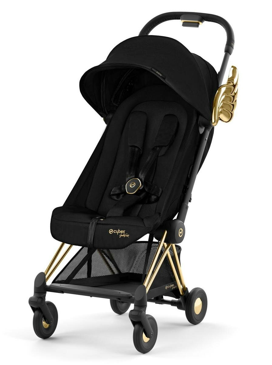 Прогулочная коляска CYBEX FE Jeremy Scott Wings, сверхкомпактная, лёгкая, с бампером и дождевиком