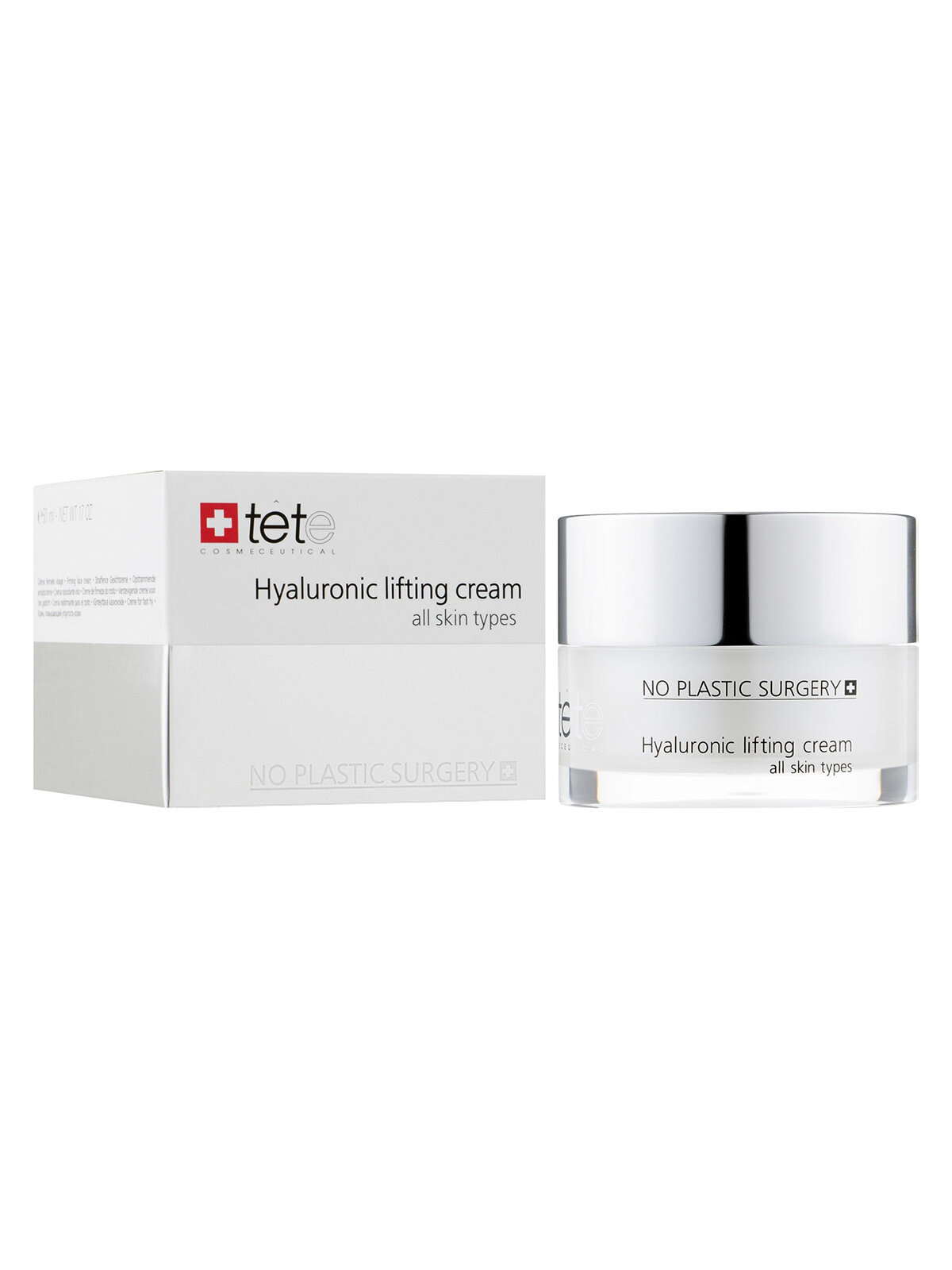 Липосомальный лифтингкрем с гиалуроновой кислотой и пептидами  TETe Hyaluronic Lifting Cream 50 мл