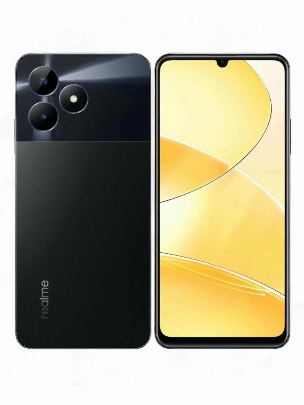 Смартфон realme C51 (631011000845) 4/64 ГБ, черный