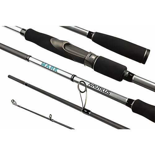 Спиннинг Nautilus Mark MRK-802MMH 244см 10-38гр, углеволокно, штекерный