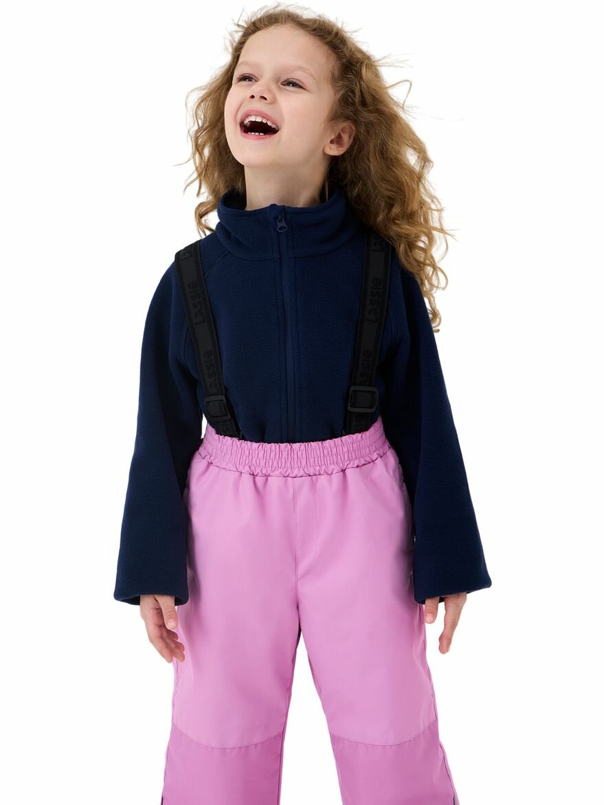 Брюки Lassie, размер 140, розовый — фото 1