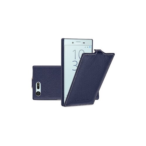 Чехол-флип MyPads для Sony Xperia X Compact 4.6 (F5321/ F5321RU) вертикальный откидной синий