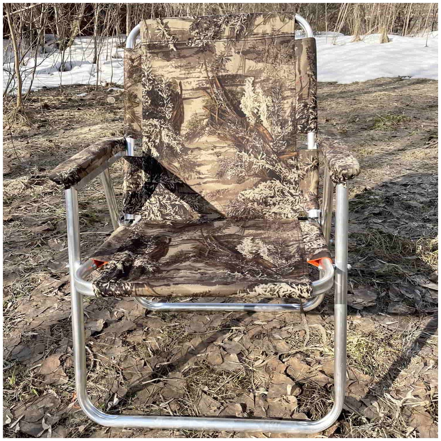 Складное кресло-шезлонг Медведь №2 / Для рыбалки / Туристическое .