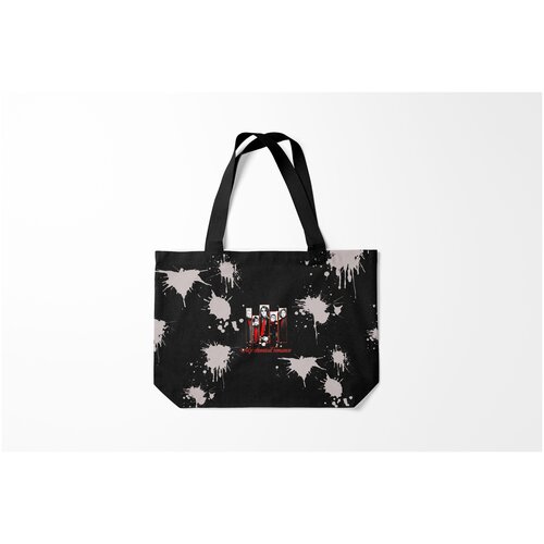 фото Сумка-шоппер / 46х35 см / рок / my chemical romance burnettie