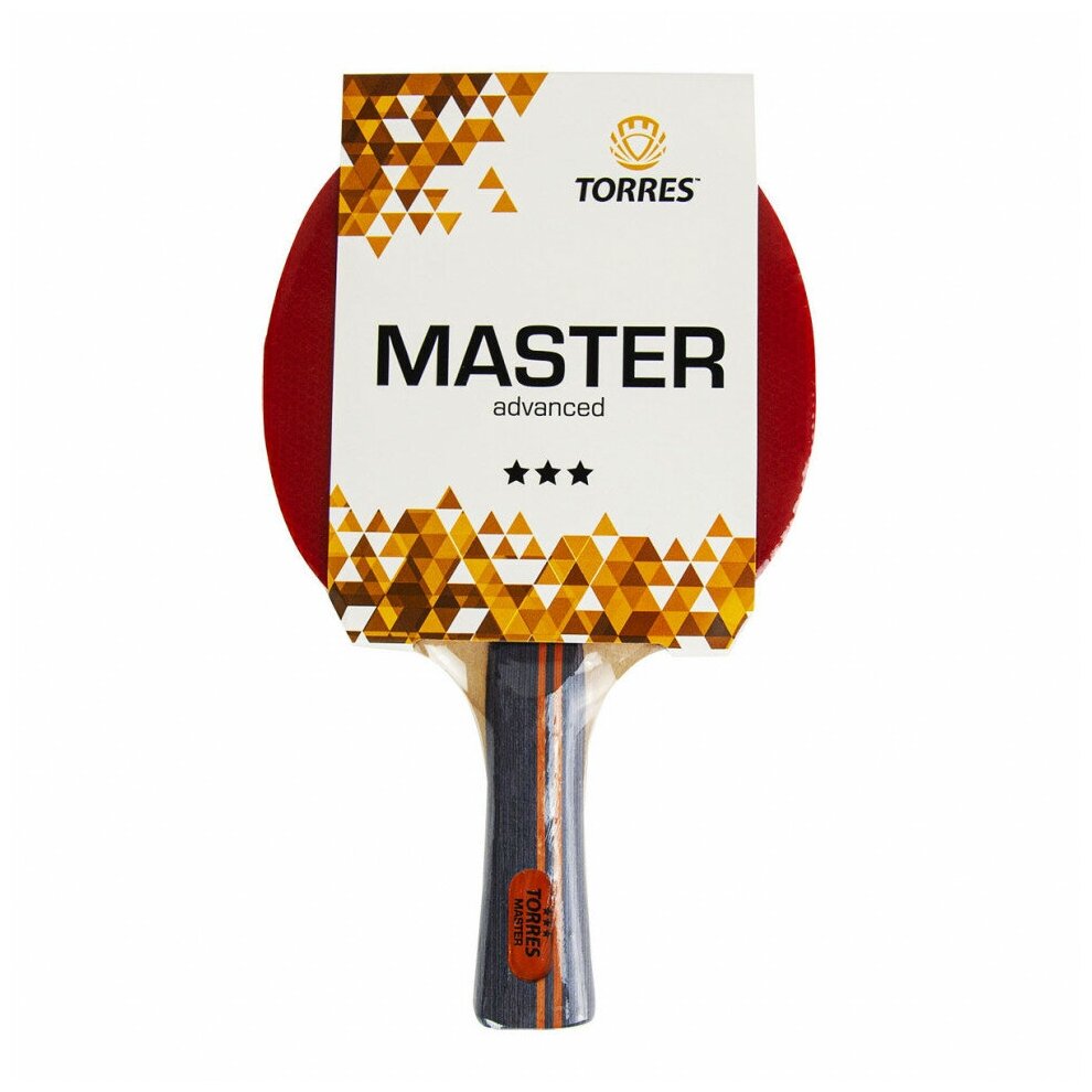 Ракетка для настольного тенниса TORRES Master 3* TT21007, для тренировок