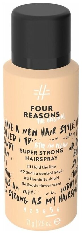 Лак для волос суперсильной фиксации Four Reasons Original Super Strong Hairspray 100 мл