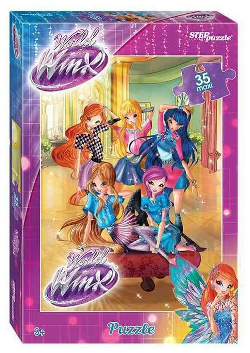 Мозаика "puzzle" 35 MAXI "Winx - 2" (Rainbow)