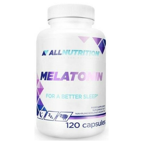 Купить Мелатонин 1мг для сна All Nutrition Melatonin 120 капсул, AllNutrition, male