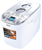 Хлебопечь CENTEK CT-1415 (белый/сталь)