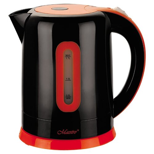 Электрический чайник Maestro MR-040-BLACK черный пластик 17 литра 176900₽