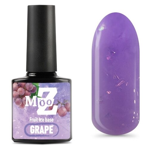 Mooz Базовое покрытие Fruit Ice, grape, 9 мл