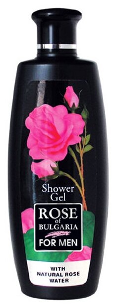 Rose of Bulgaria Мужской Rose of Bulgaria For Men Shower Gel Гель для душа-шампунь для мужчин 2 в 1 330мл