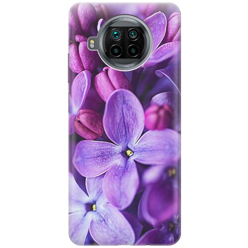 Силиконовый чехол Фиолетовая сирень на Xiaomi Mi 10T Lite / Сяоми Ми 10Т Лайт силиконовый чехол розово голубой дым на xiaomi mi 10t lite сяоми ми 10т лайт