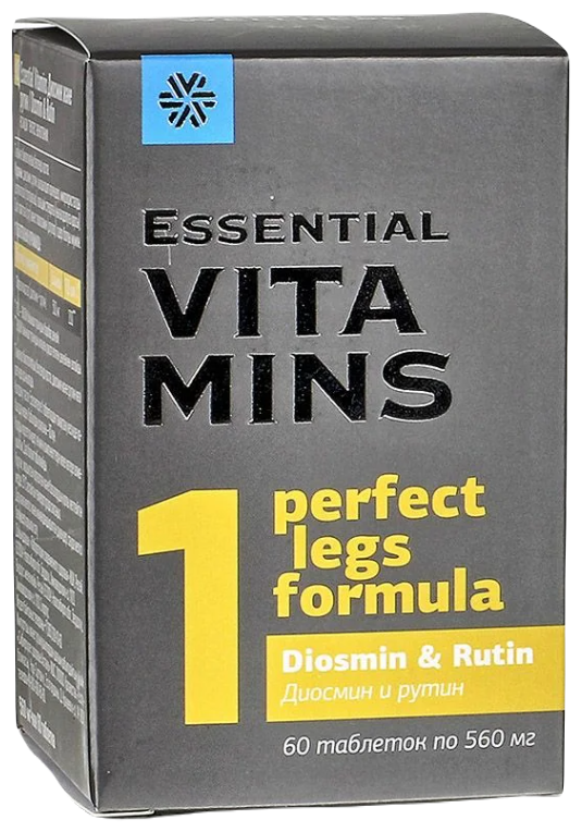 Essential Vitamins Диосмин и рутин таб.