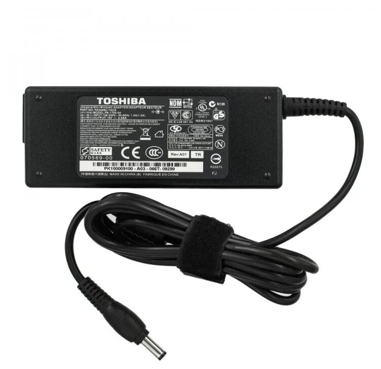 Блок питания Toshiba ADP-75FB 19V 3.95A 5.5x2.5mm для ноутбуков Satellite L650 L750 L850 L300 A300