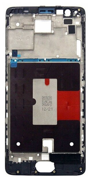 Средняя часть корпуса (рамка) для OnePlus 3 / 3T черная