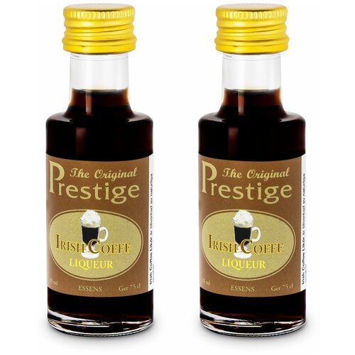 Эссенция Prestige Irish Coffee Liqueur (Ирландский кофейный ликер), 20 мл, 2 уп.