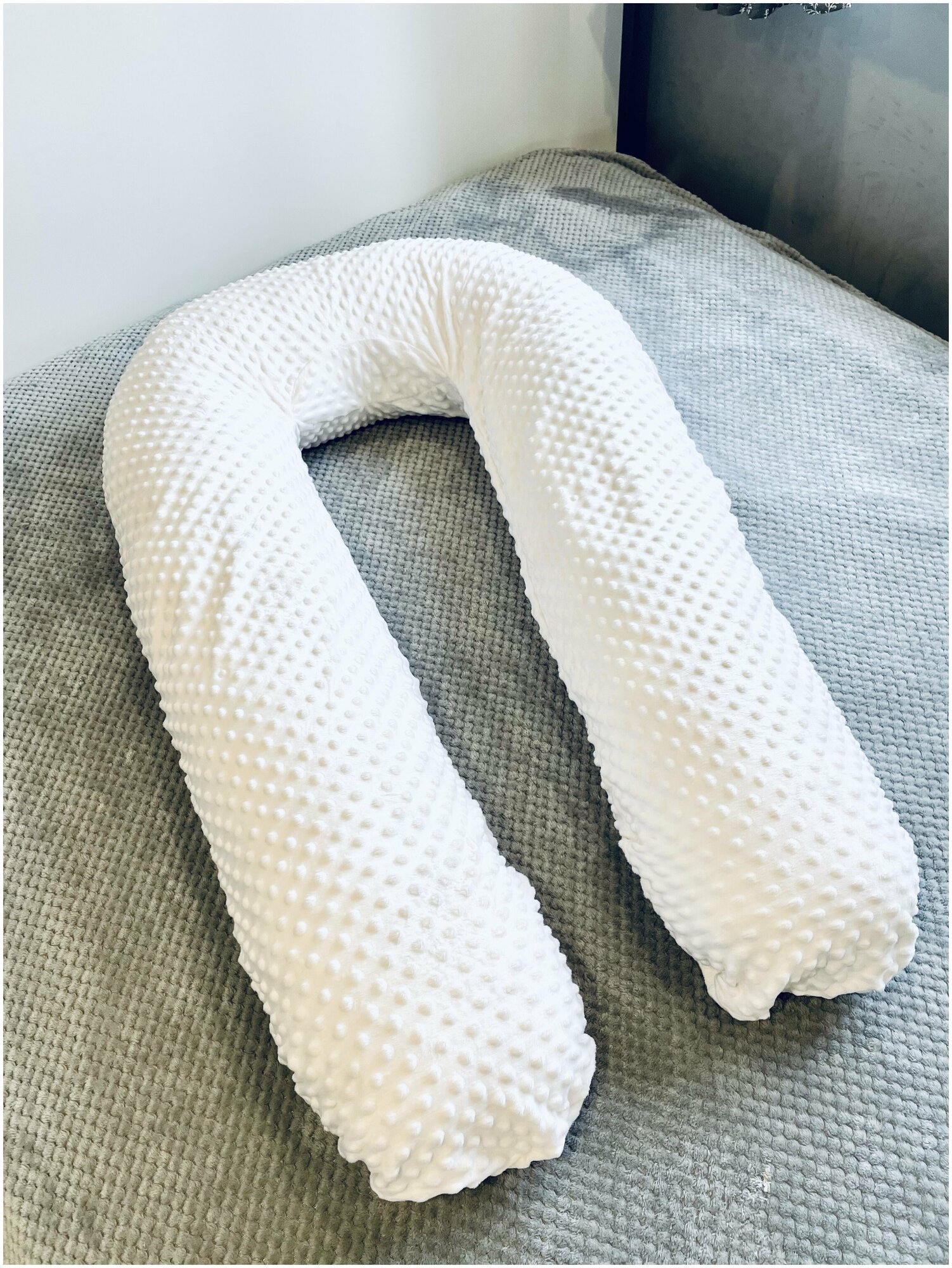 Подушка для беременных со съемным чехлом , подушка для кормления