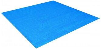 Подстилка Bestway, для круглых бассейнов, размер 396 х 396 см, 58002, цвет голубой