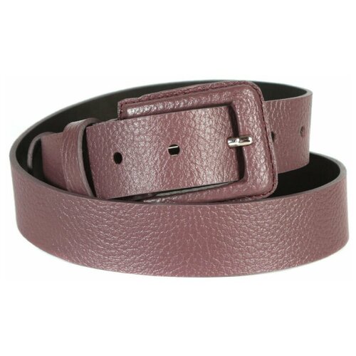 фото Ремень/ремень женский/натуральная кожа/mayger/а-рн-4506/бордовый/100/цельнокроеный/с пряжкой/подарочная коробка