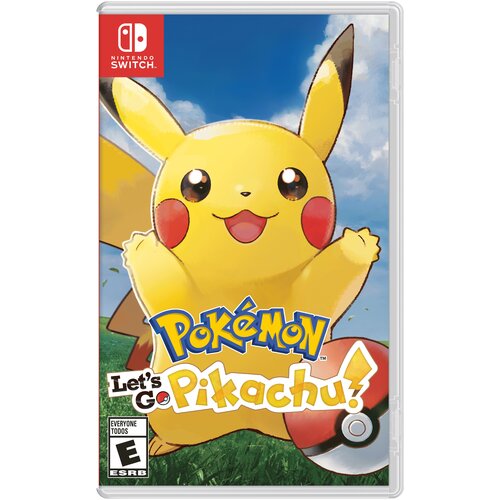 картридж для nintendo switch pokemon lets go pikachu англ новый Игра Pokémon: Let's Go, Pikachu! для Nintendo Switch, картридж