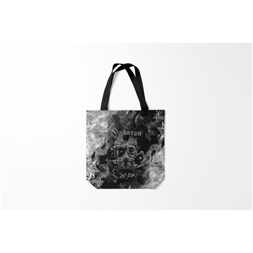 фото Сумка-шоппер / 40х40 см / рок / sabaton burnettie