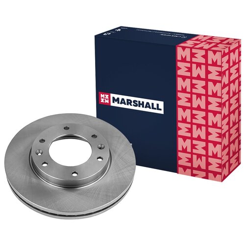 фото Тормозной диск передний marshall m2000510 для hyundai h-1 (tq) 08- // кросс-номер trw df6446 // oem 517124h500; 517124h000