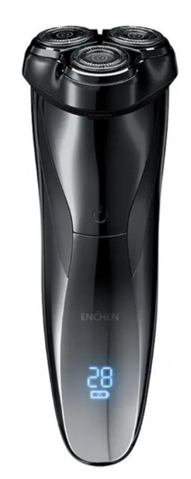 Электробритва Enchen BlackStone 3 Electric Shaver, 5 Вт, роторная, 3 головки, от АКБ Enchen 9601805 . - фотография № 1